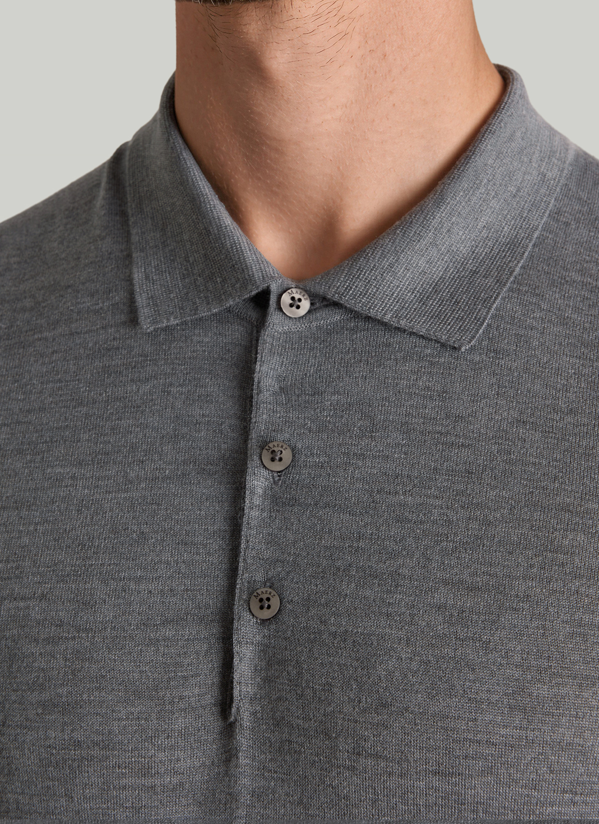 Pullover Polokragen, Shark Skin Detailansicht 1