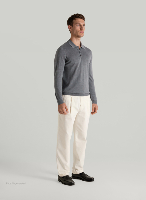 Pullover Polokragen width=