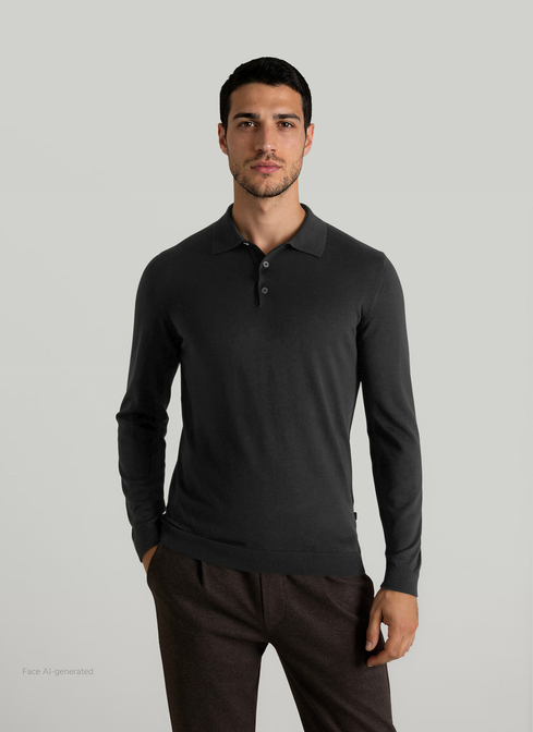 Pullover Polokragen width=