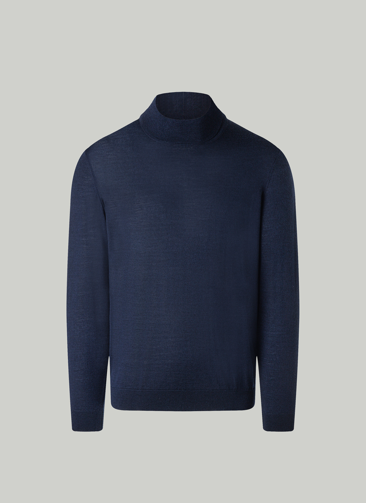 Pullover Rollkragen 1/1 Arm, Midnight Blue 