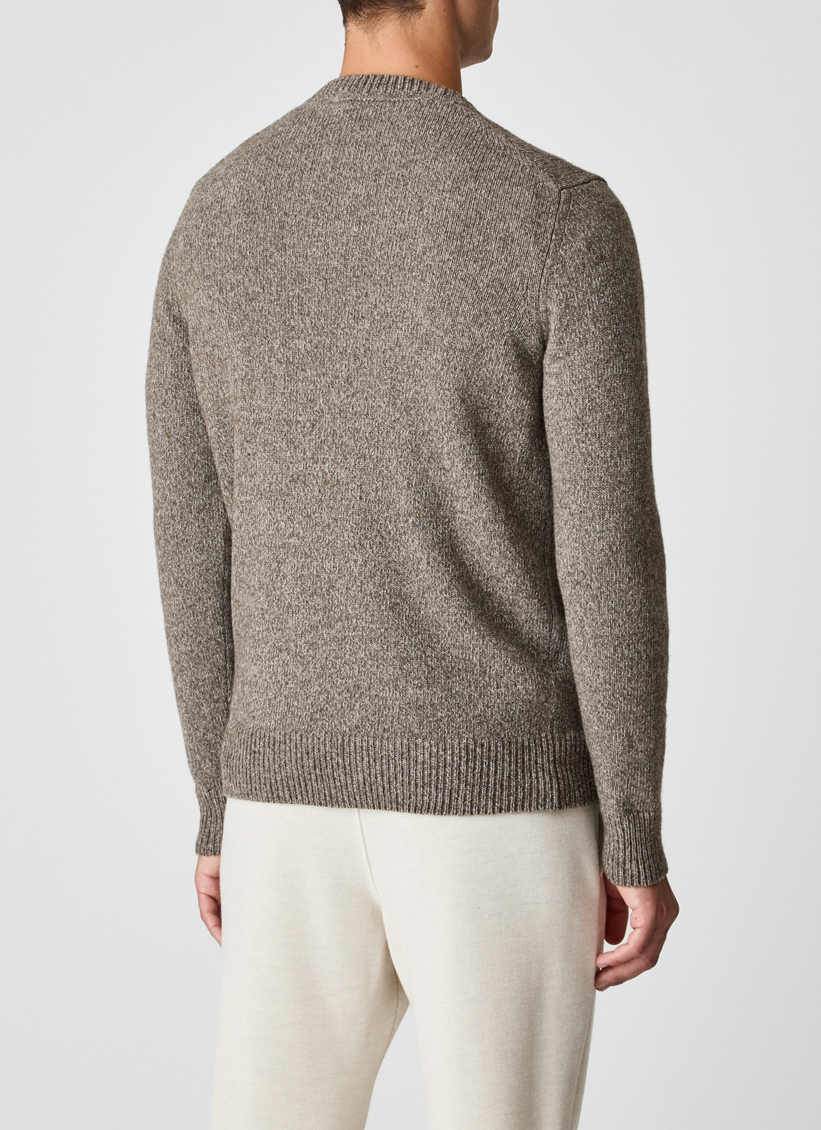 Pullover Rundhals 1/1 Arm, Twig Rückansicht