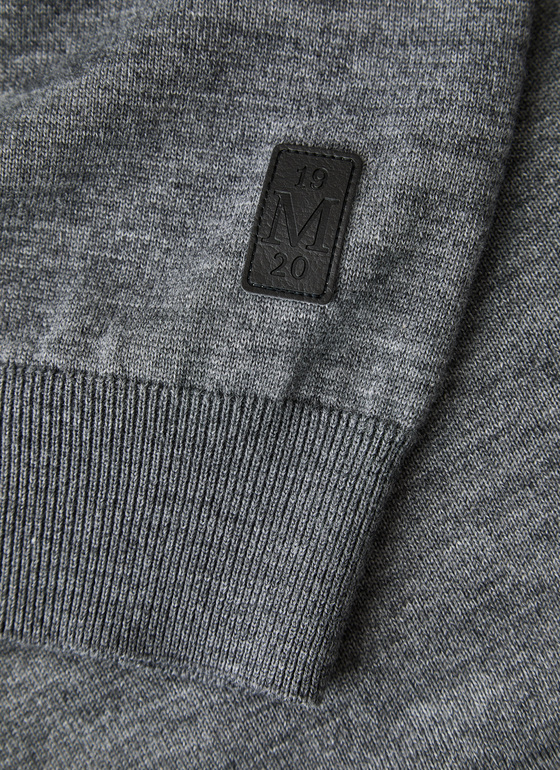 Pullover Rundhals 1/1 Arm Smoky Grey Frontansicht