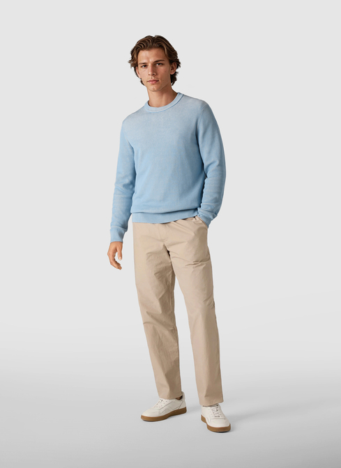 Pullover Rundhals 1/1 Arm width=