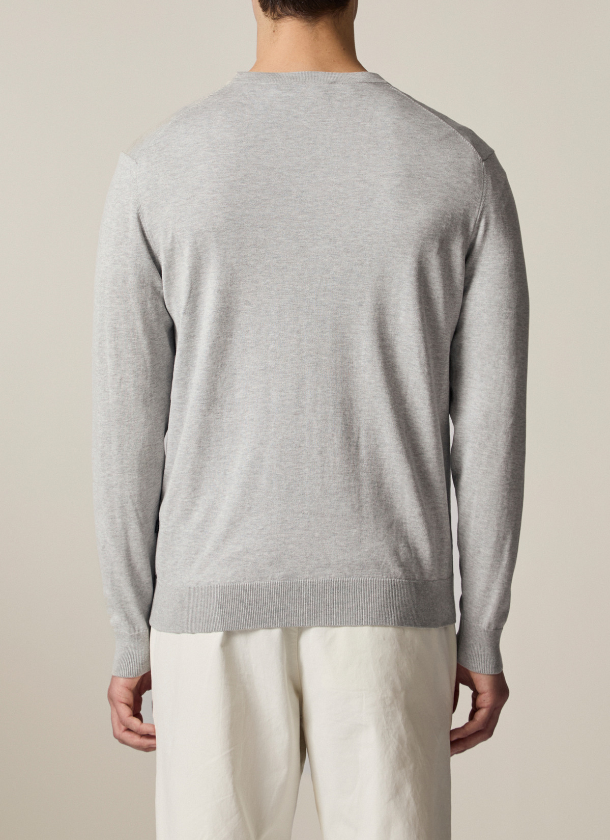 Pullover V-Ausschnitt 1/1 Arm, Mountain Peak Rückansicht