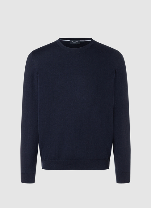 Pullover Rundhals 1/1 Arm width=