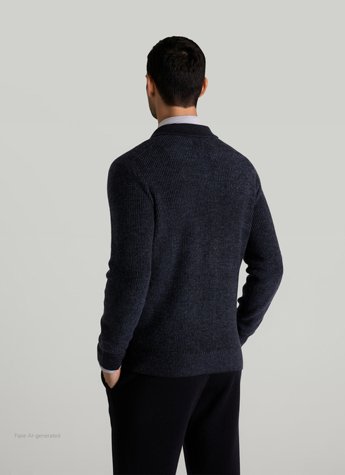 Pullover V-Ausschnitt 1/1 Arm width=