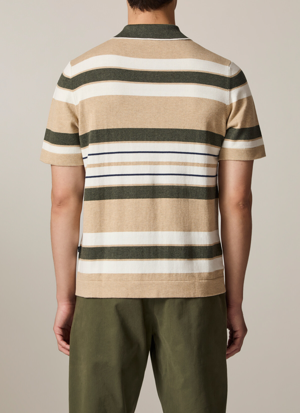 Poloshirt, Iced Coffee Rückansicht