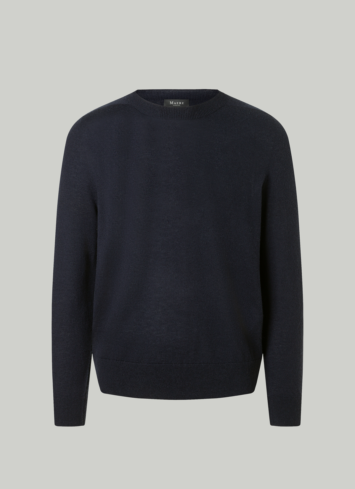 Pullover Rundhals 1/1 Arm, Navy