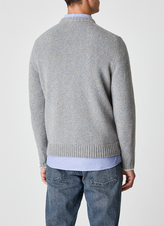 Pullover Rundhals 1/1 Arm Beach Frontansicht