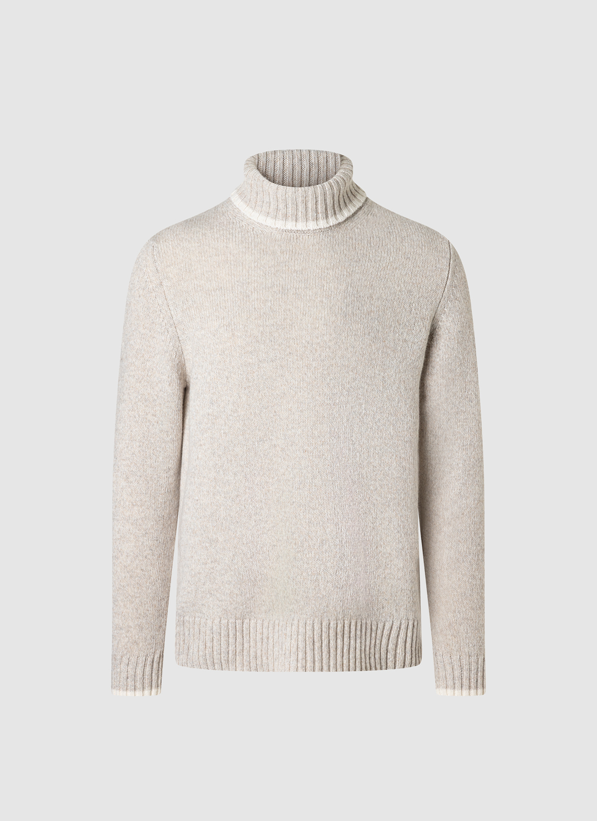 Pullover Rollkragen 1/1 Arm, Gravel Path 