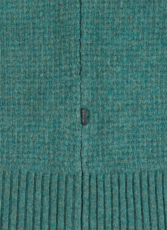 Pullover Rundhals 1/1 Arm Foggy Wood Frontansicht