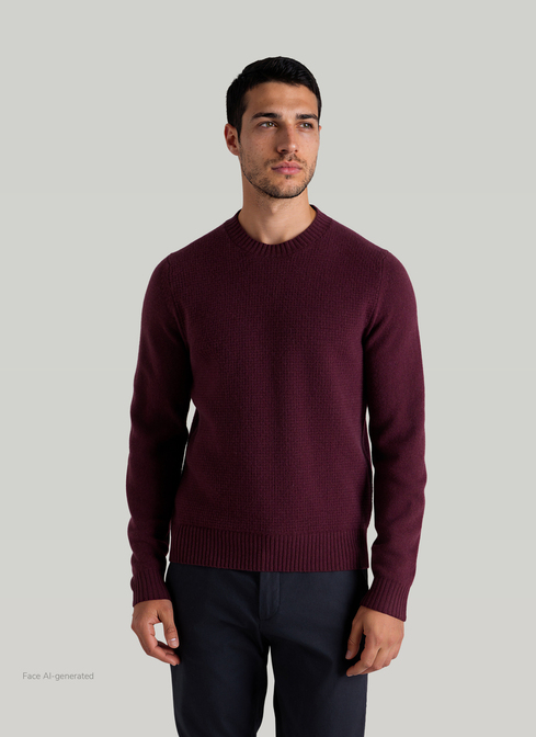 Pullover Rundhals 1/1 Arm width=