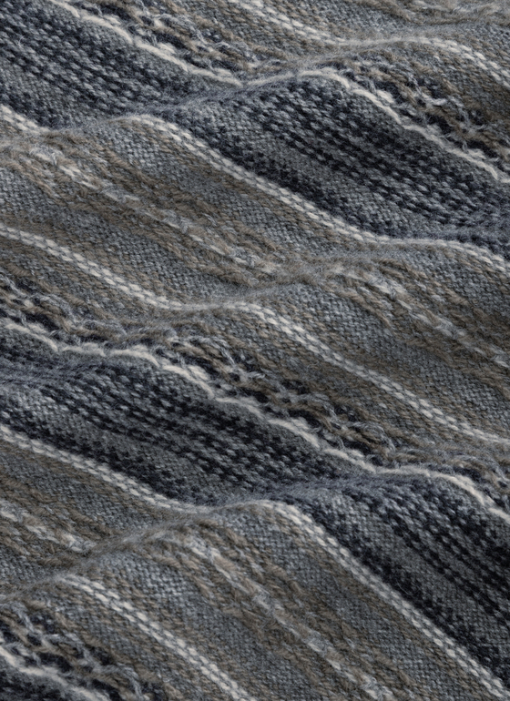 Pullover Rundhals 1/1 Arm Shark Skin Frontansicht