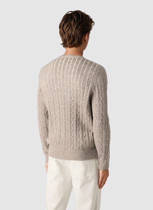 Pullover Rundhals 1/1 Arm width=