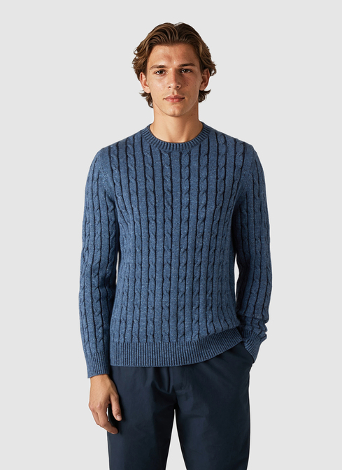 Pullover Rundhals 1/1 Arm width=