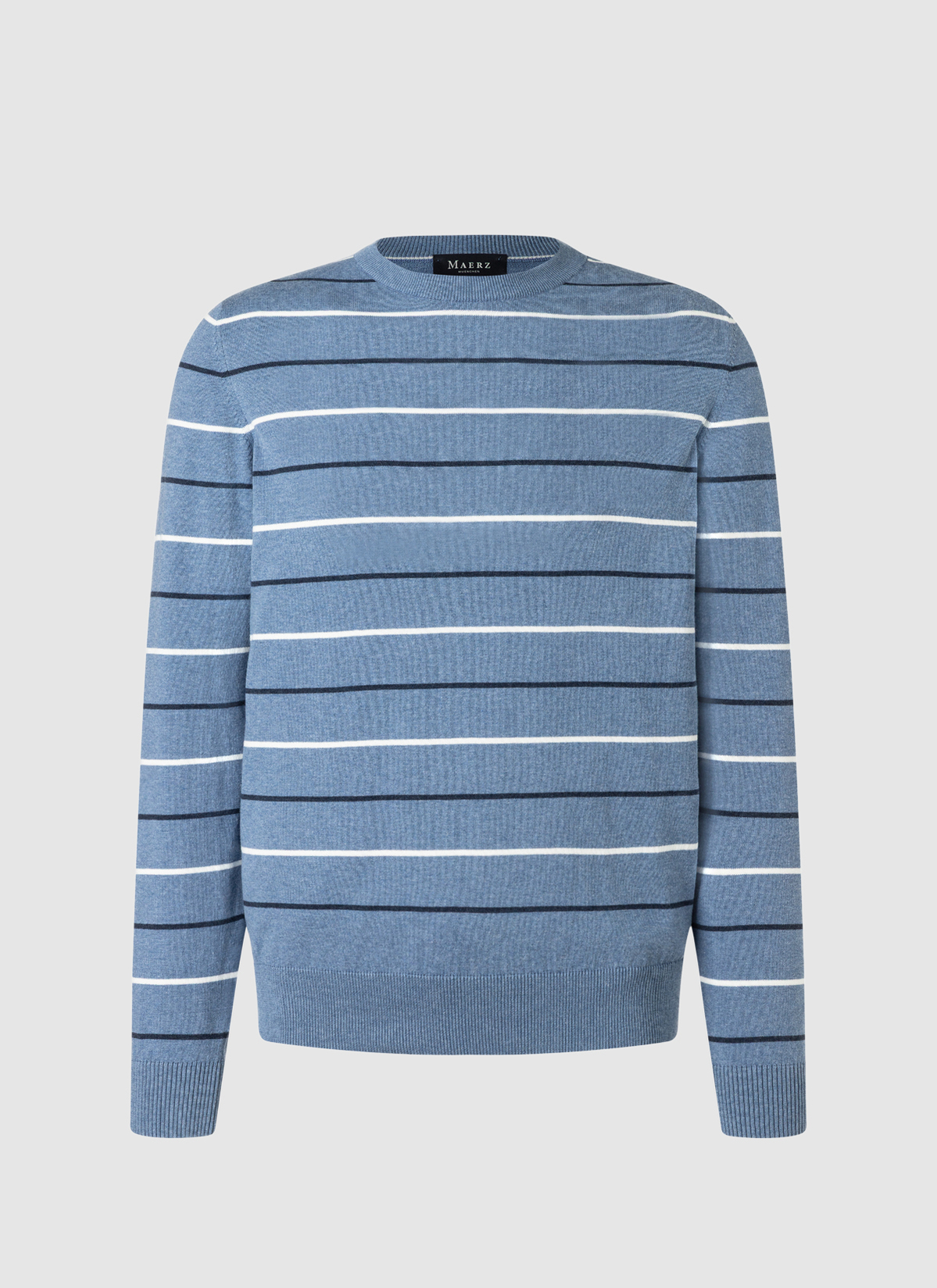 Pullover Rundhals 1/1 Arm, Blue Sky 