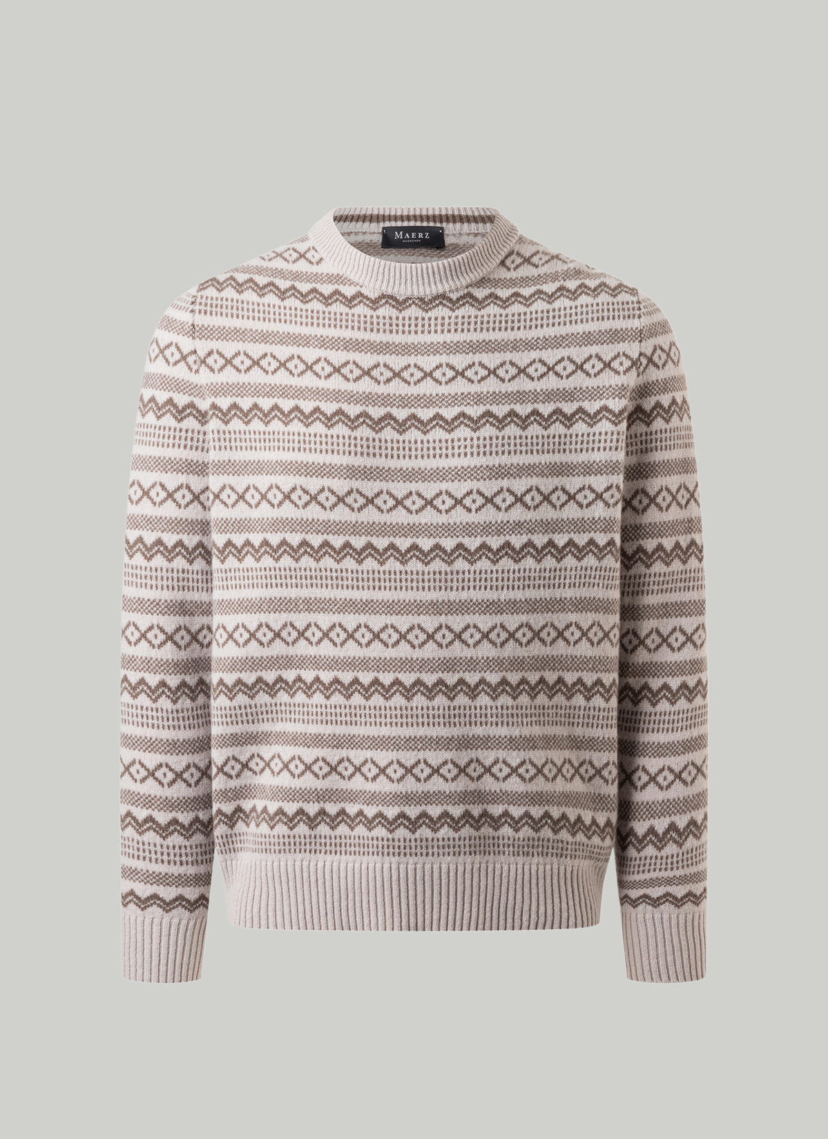 Pullover Rundhals 1/1 Arm, Autumn Stone