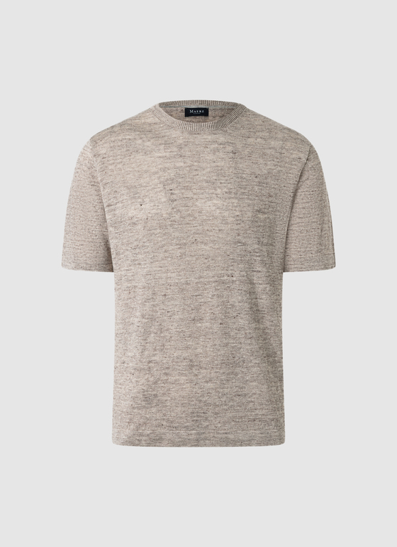 Pullover Rundhals 1/2 Arm Frappuccino Frontansicht