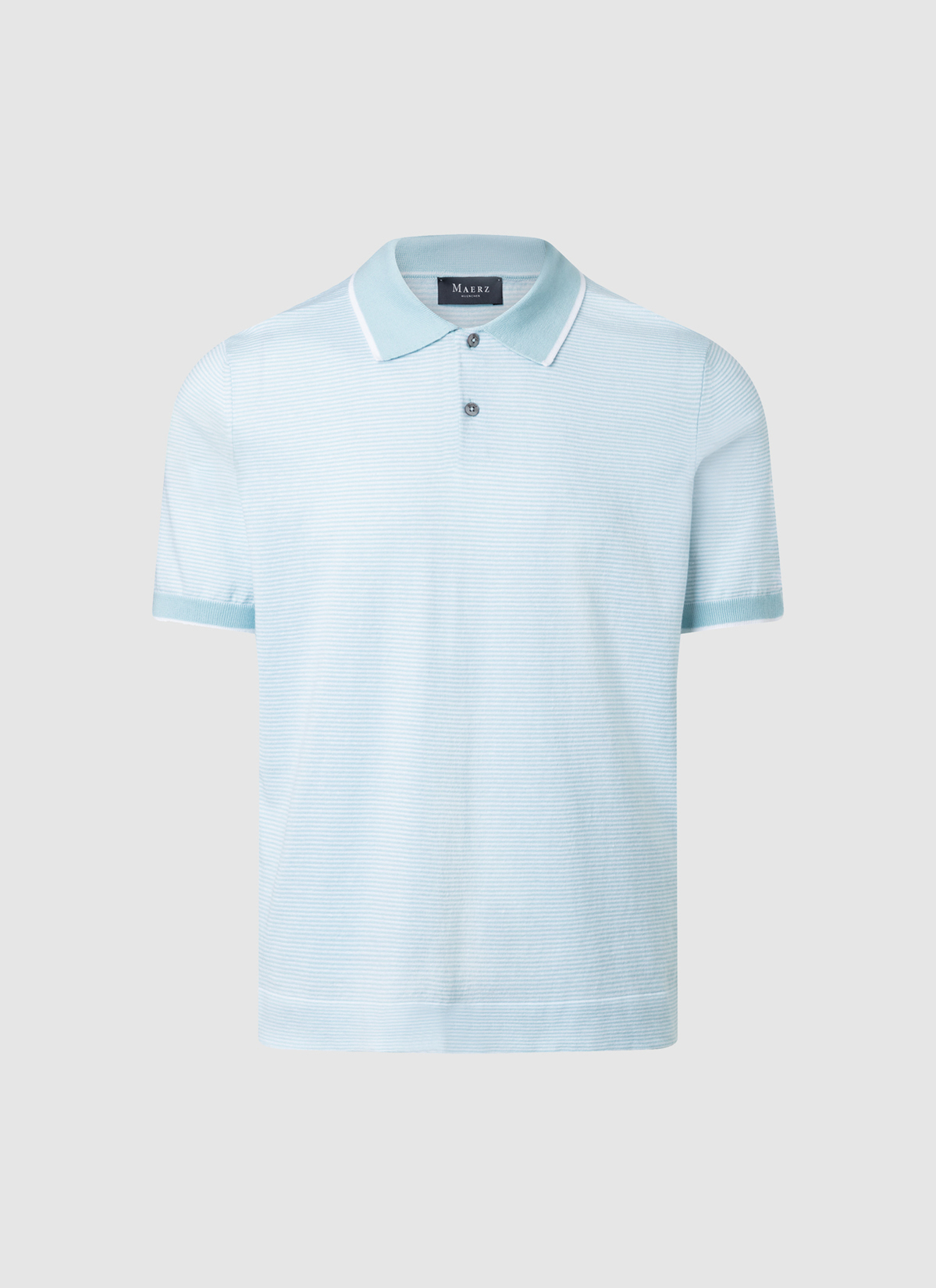 Pullover Polo 1/2 Arm, Bright Aqua 