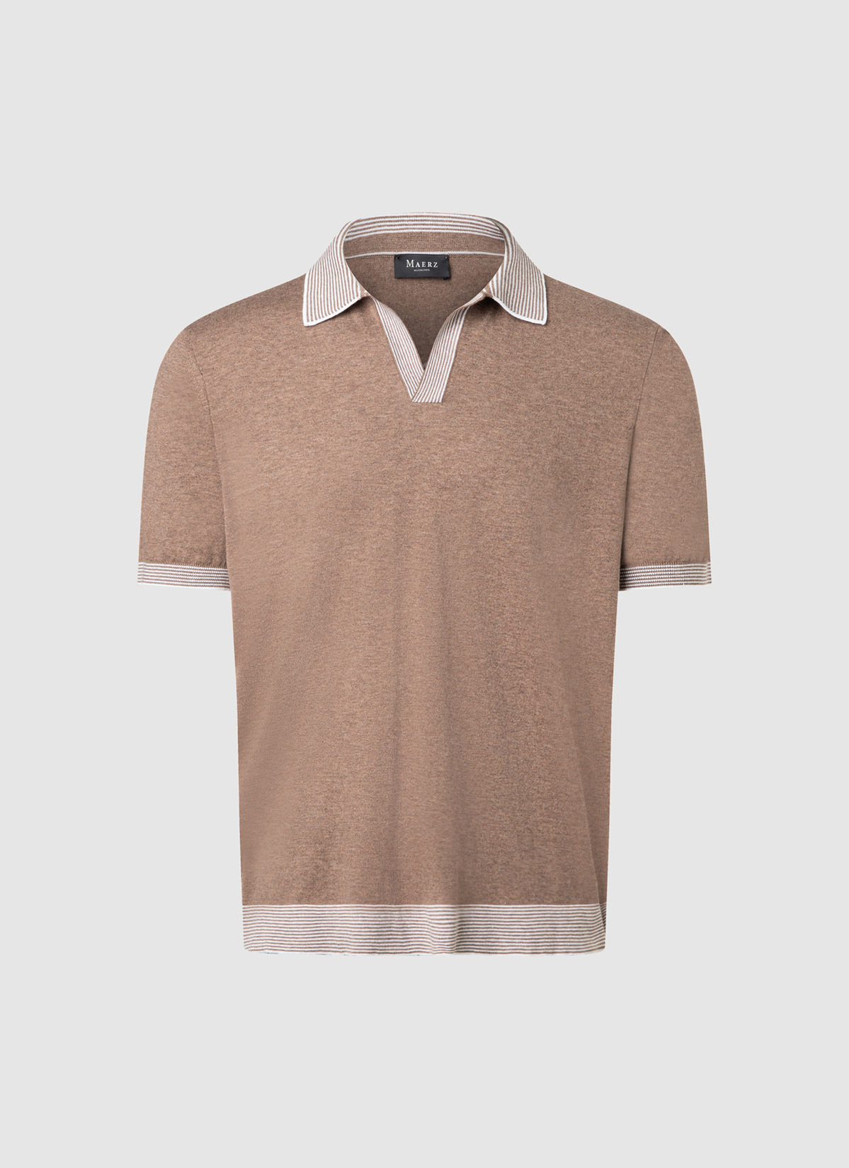 Pullover Polo 1/2 Arm, Frappuccino 