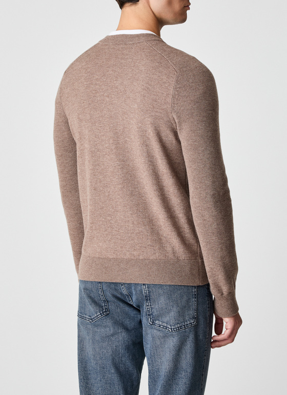 Pullover Rundhals 1/1 Arm Twig Frontansicht