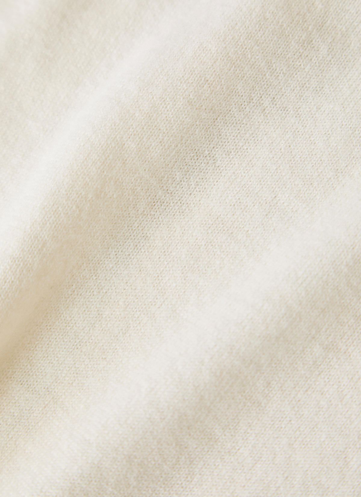 Pullover Rundhals 1/1 Arm, Off White 