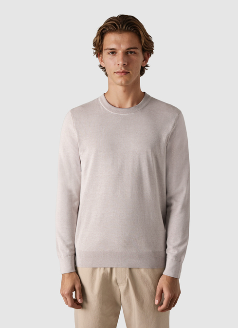 Pullover Rundhals 1/1 Arm width=