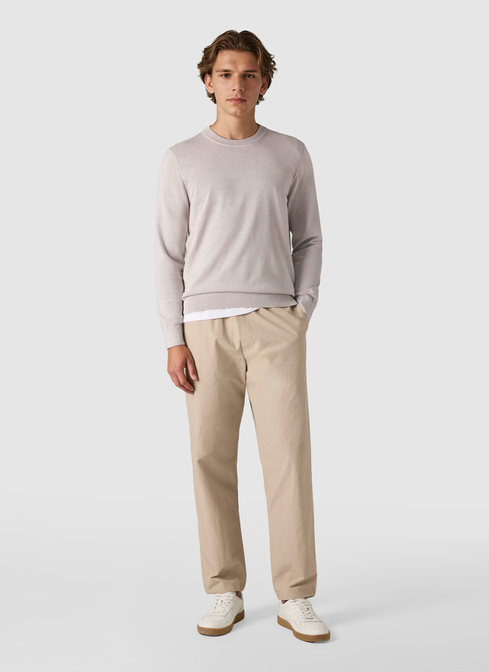 Pullover Rundhals 1/1 Arm width=