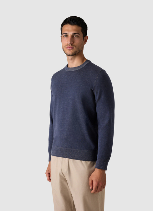Pullover Rundhals 1/1 Arm width=
