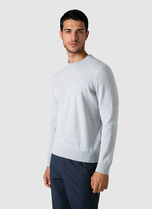 Pullover Rundhals 1/1 Arm width=