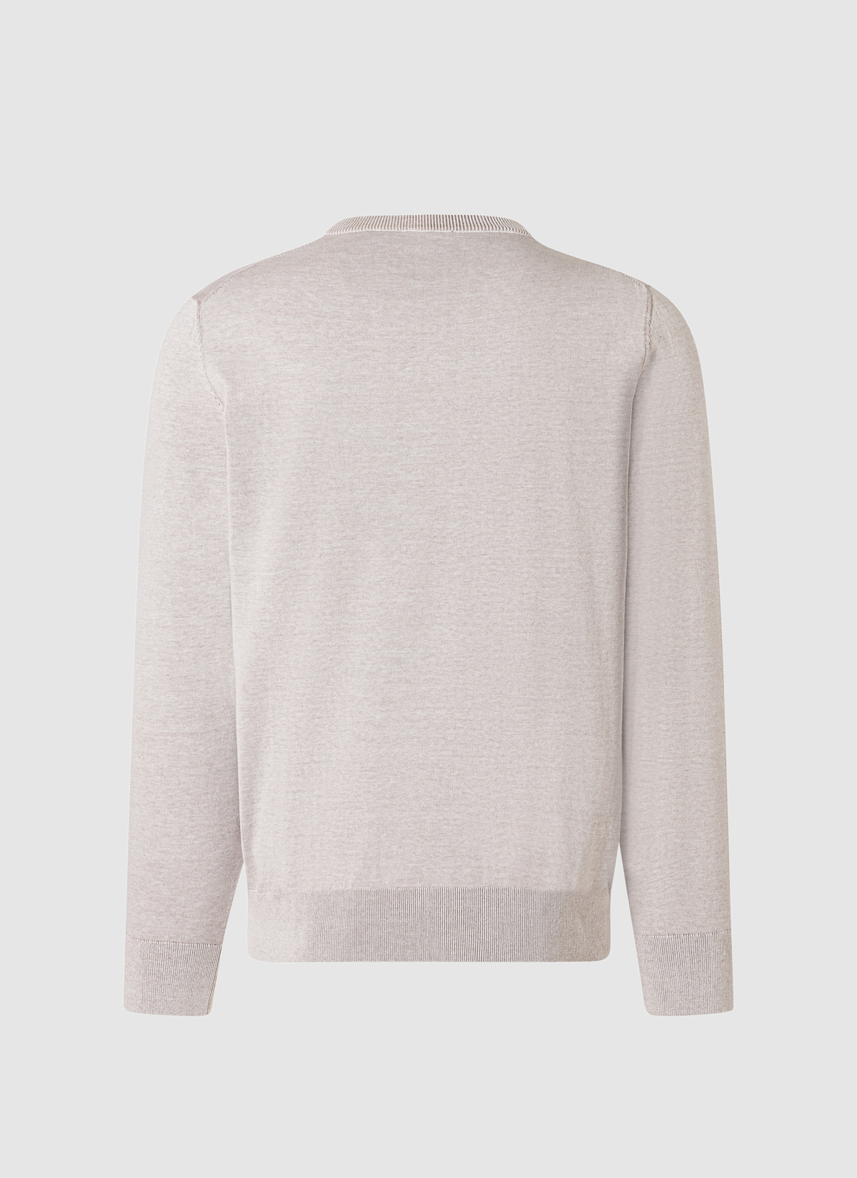 Pullover Rundhals 1/1 Arm, Frappuccino Rückansicht