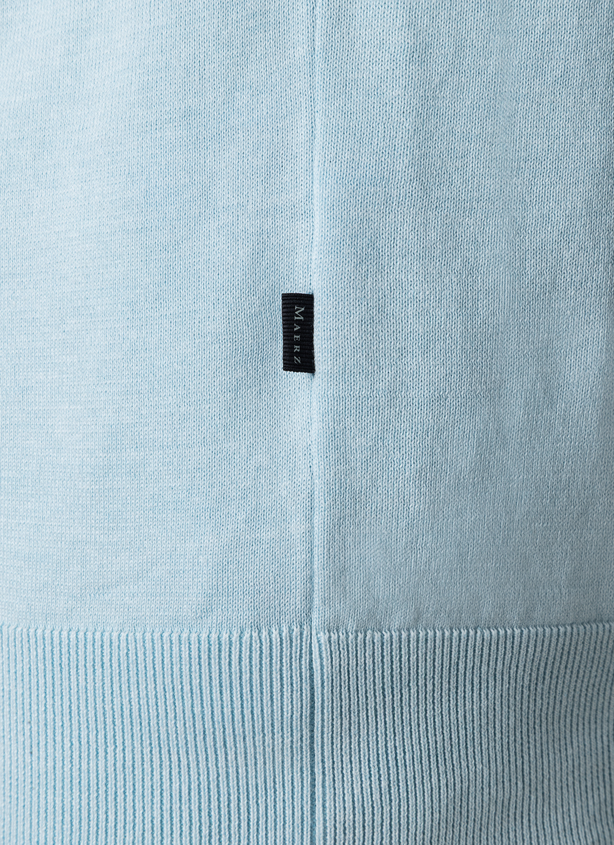 Pullover Rundhals 1/1 Arm, Bright Aqua Detailansicht 1