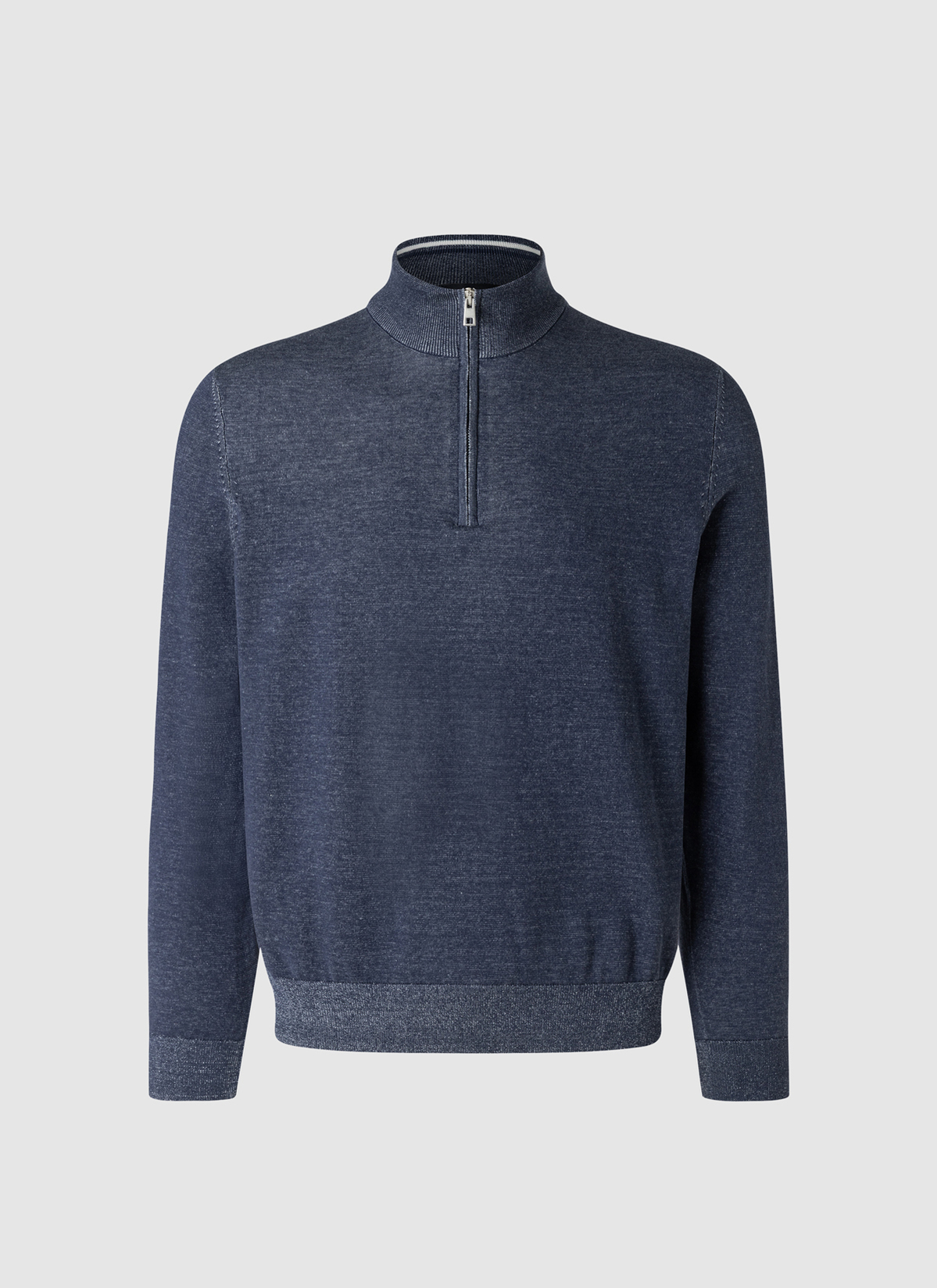 Pullover Troyer 1/1 Arm, Dawn Blue 