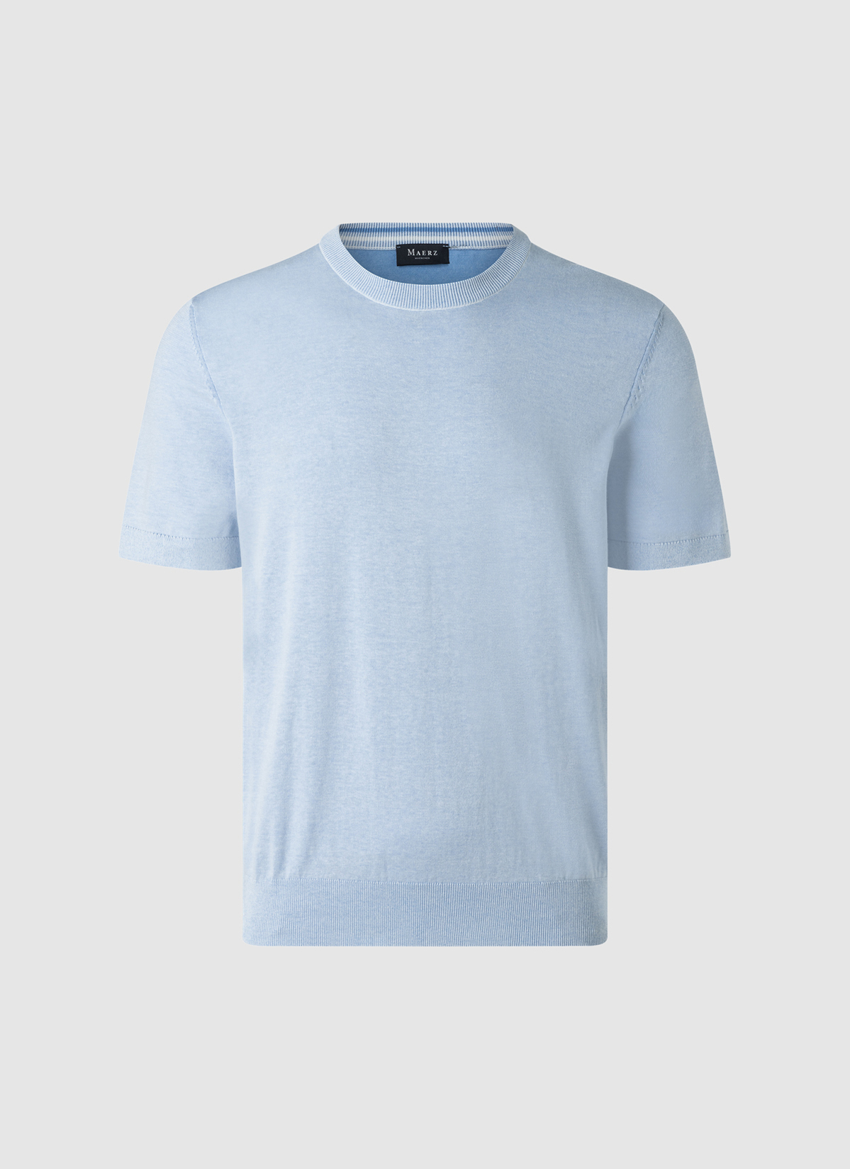 Pullover Rundhals 1/2 Arm, Blue Sky 