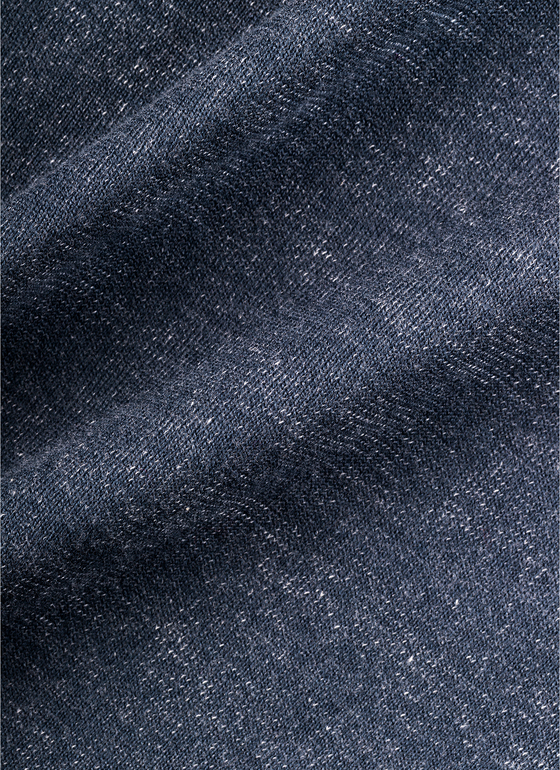 Pullover Rundhals 1/2 Arm Dawn Blue Frontansicht