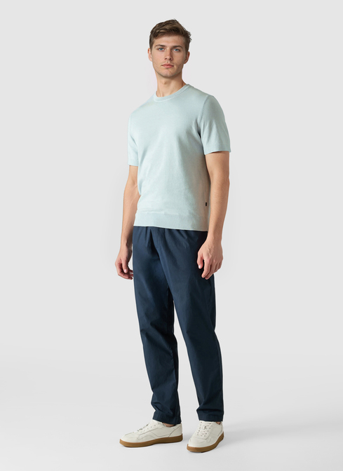 Pullover Rundhals 1/2 Arm width=