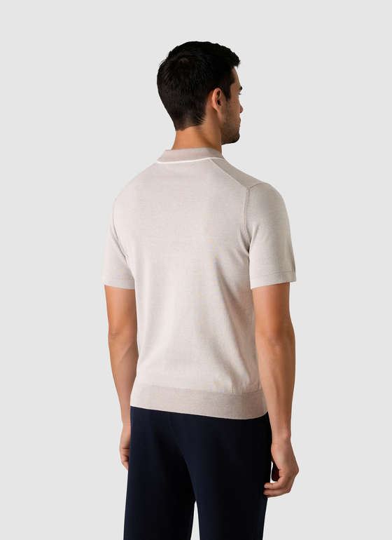 Poloshirt Frappuccino Frontansicht