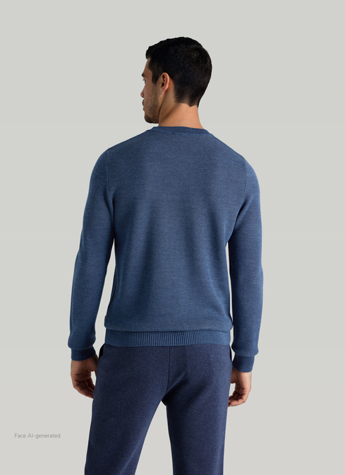 Pullover Rundhals 1/1 Arm width=