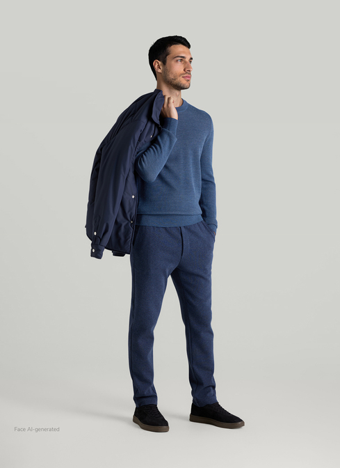 Pullover Rundhals 1/1 Arm width=
