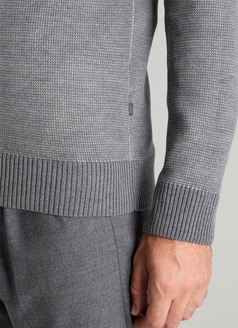 Pullover Rundhals 1/1 Arm width=