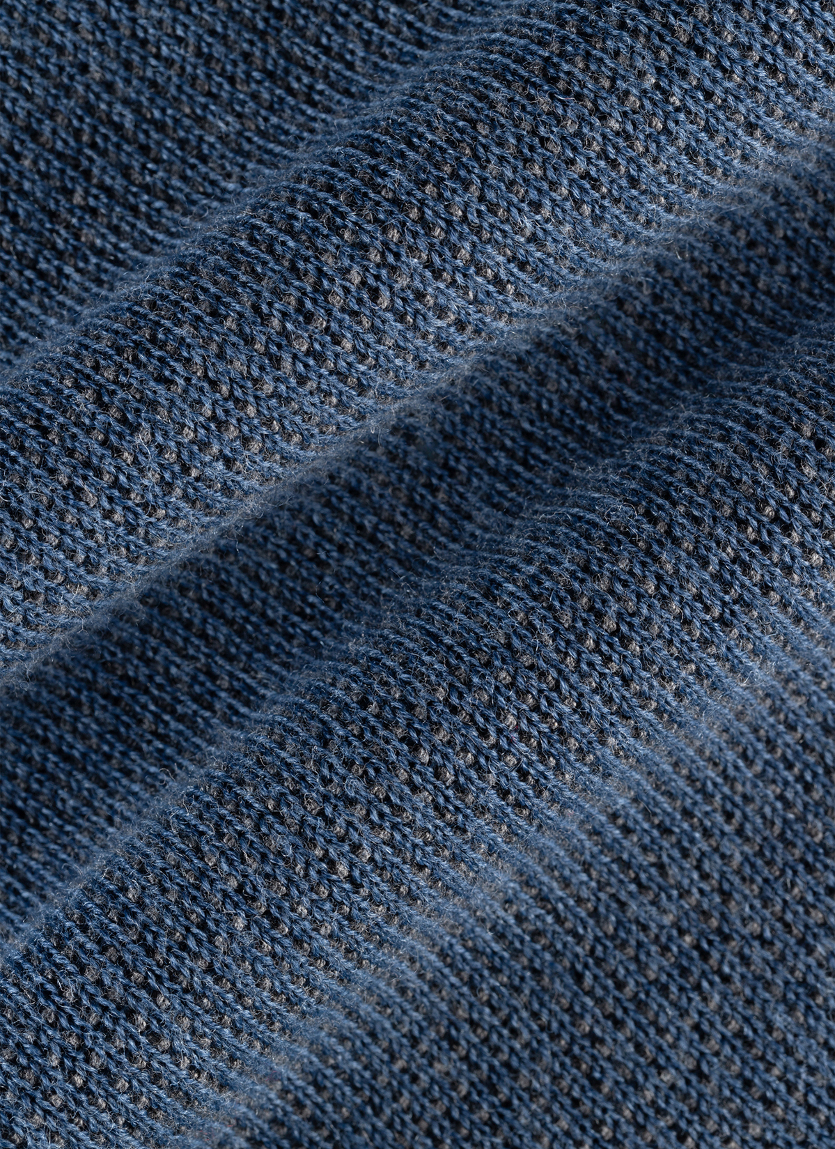 Pullover Troyer 1/1 Arm, Nimes Blue