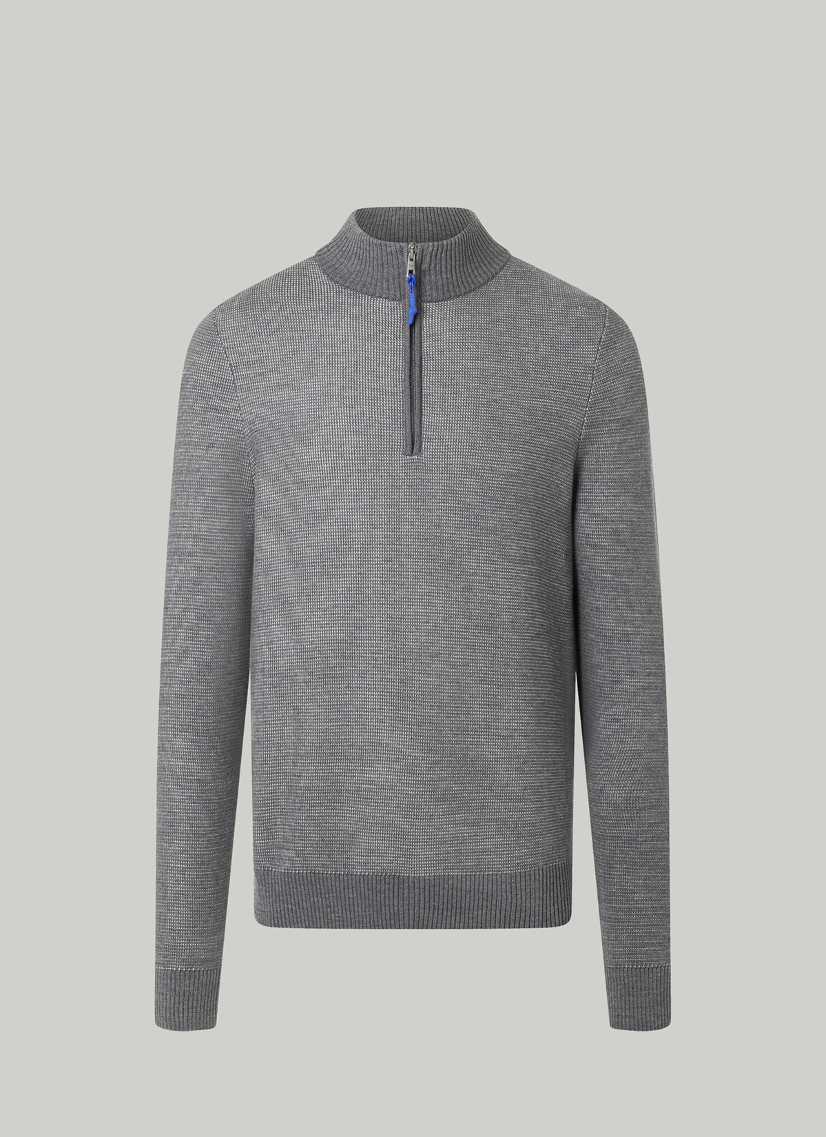 Pullover Troyer 1/1 Arm, Shark Skin
