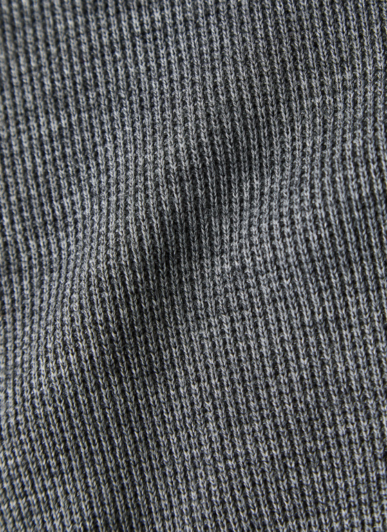 Pullover Rundhals 1/1 Arm Smoky Grey Frontansicht