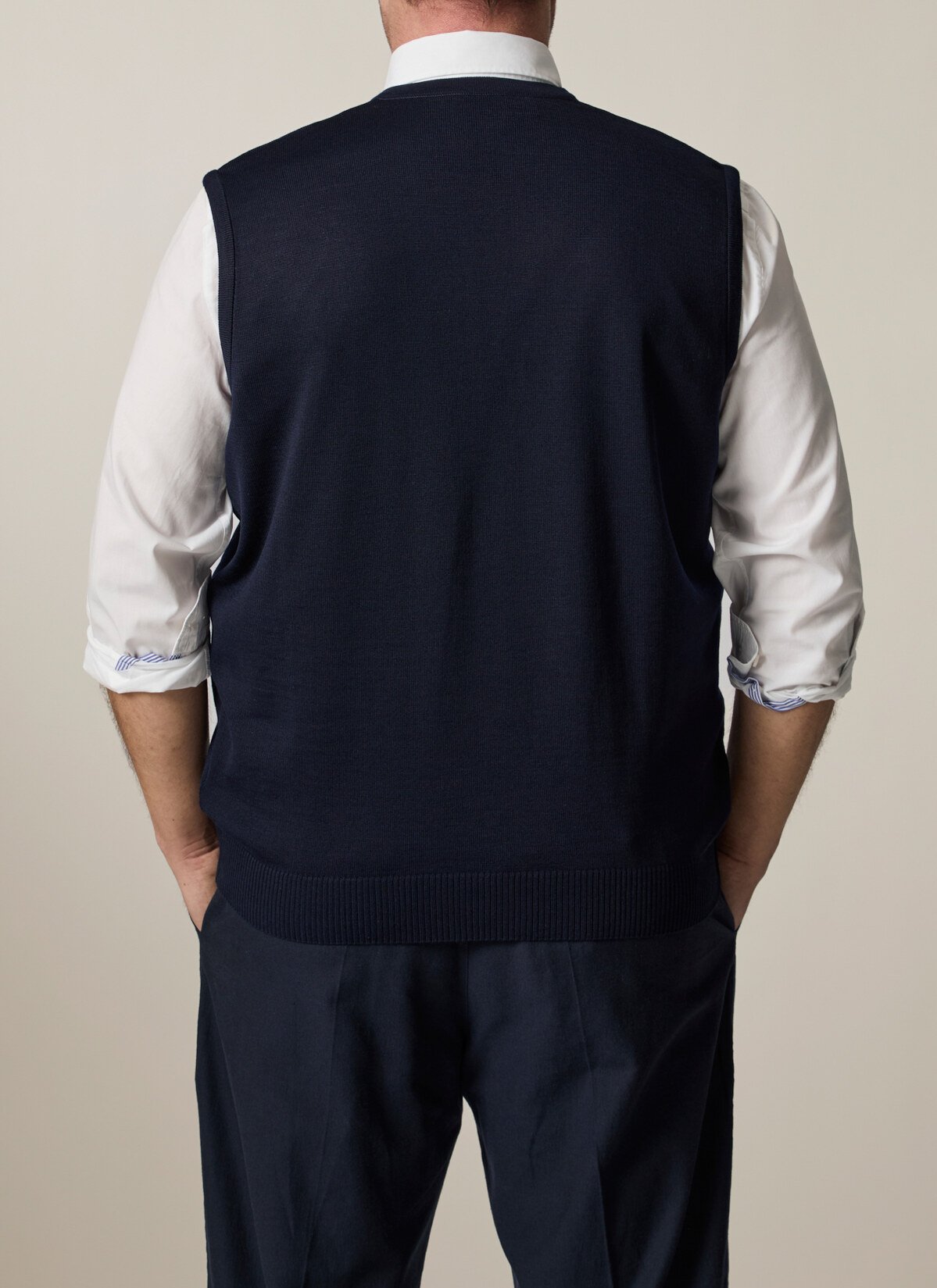 Big Size, Navy Rückansicht