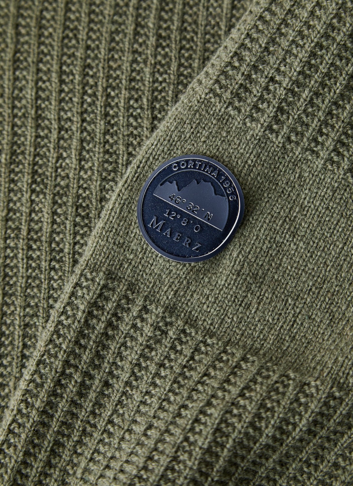 Pullover Troyer 1/1 Arm, Dark Moss 