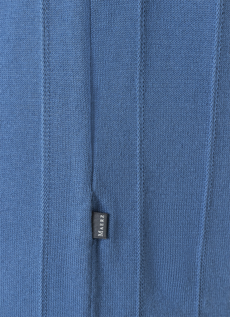 Pullover Rollkragen 1/1 Arm, Blue Grape Detailansicht 1