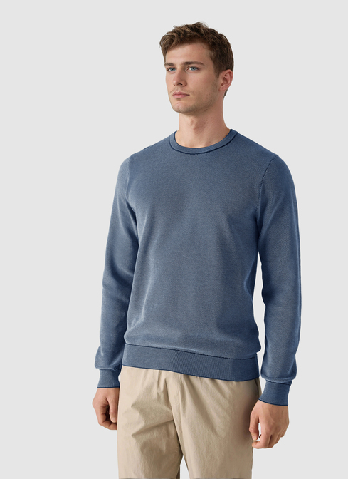 Pullover Rundhals 1/1 Arm width=