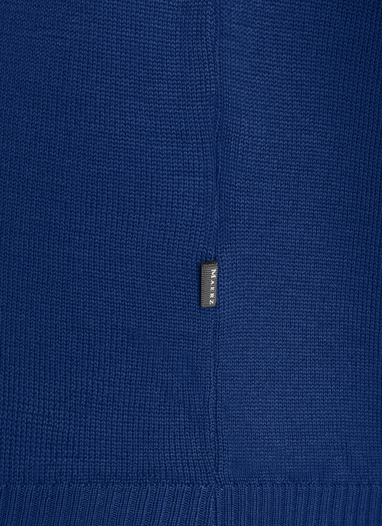 Pullover V-Ausschnitt 1/1 Arm, Cobalt Blue Detailansicht 1