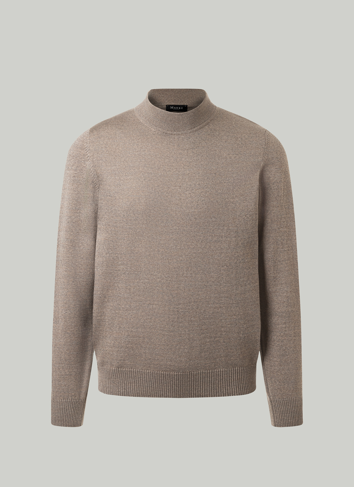 Classic Line: Stehbund-Pullover, Cedar Wood Detailansicht 2