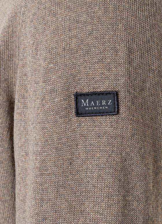 Classic Line: Stehbund-Pullover Twig Frontansicht